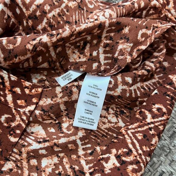 Calvin klein button down blouse sz s - Picture 4 of 4